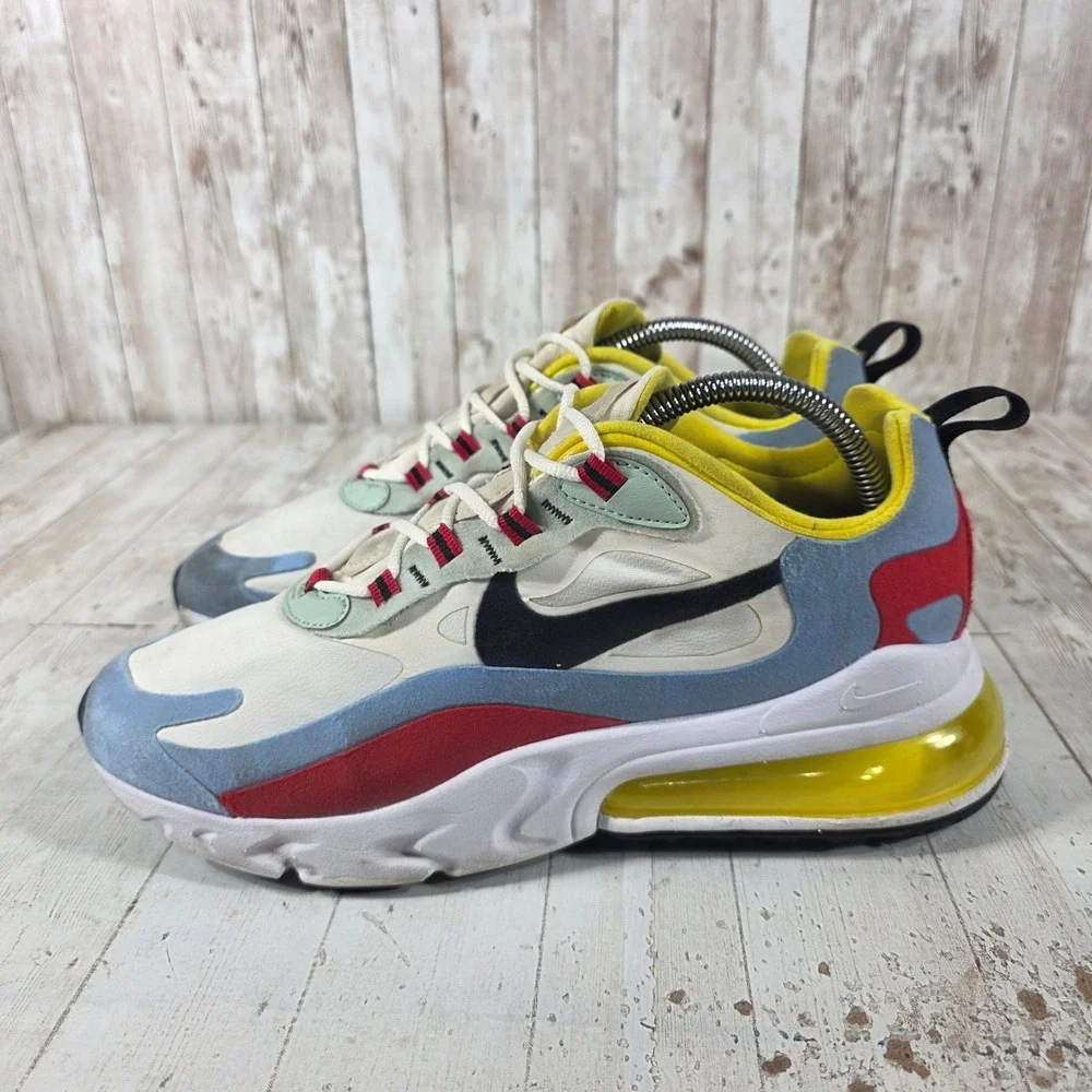 Nike Air Max 270 React Bauhaus Phantom University Gold Red AT6174-002 Womens 10_3